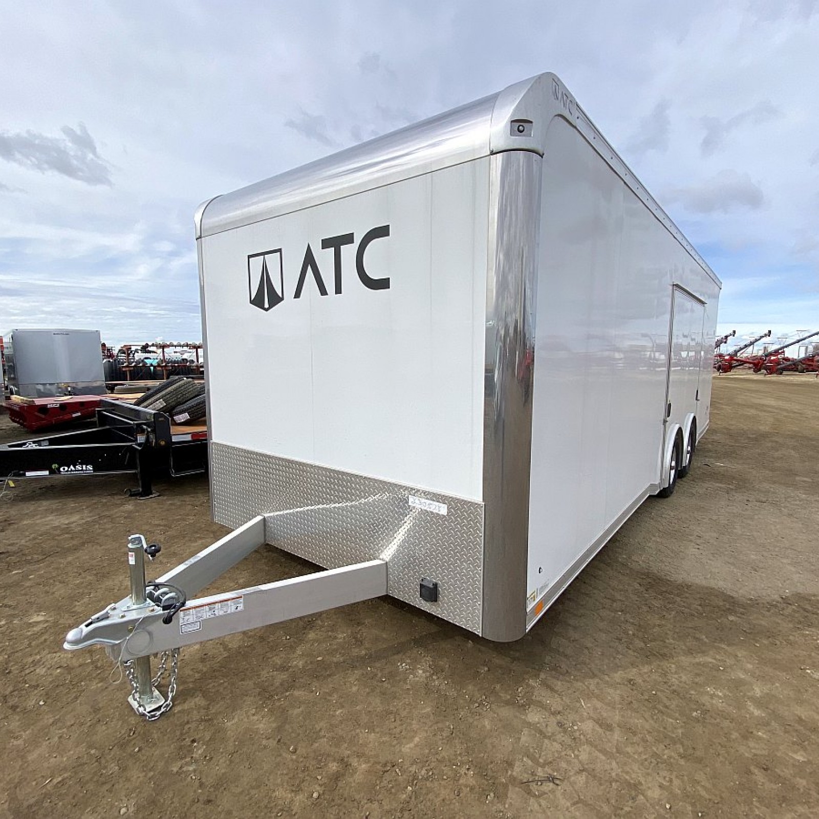2023 ATC 8.5'x24' Enclosed Car Hauler Aluminum Frame Cargo Trailers