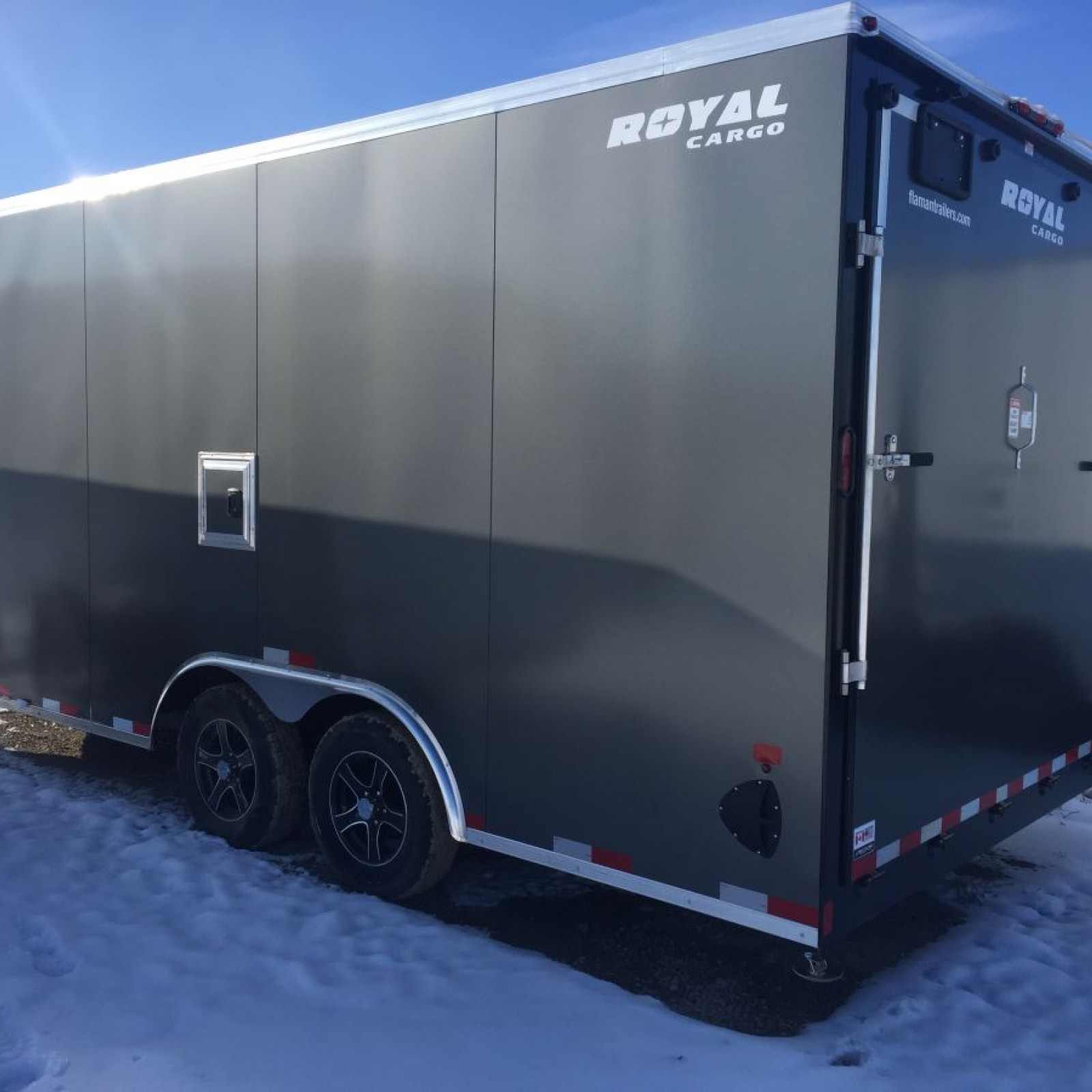 2024 Royal 8'x20' Enclosed Sled Trailer Enclosed Trailers Trailer