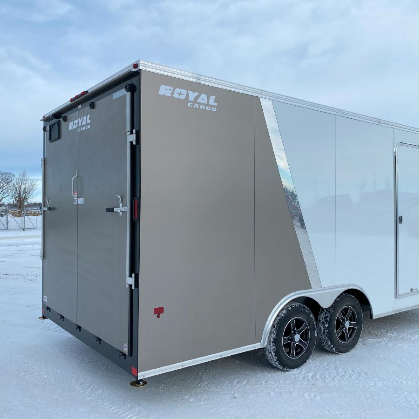 2024 Royal 8'x20' Enclosed Sled Trailer Enclosed Snowmobile Trailers