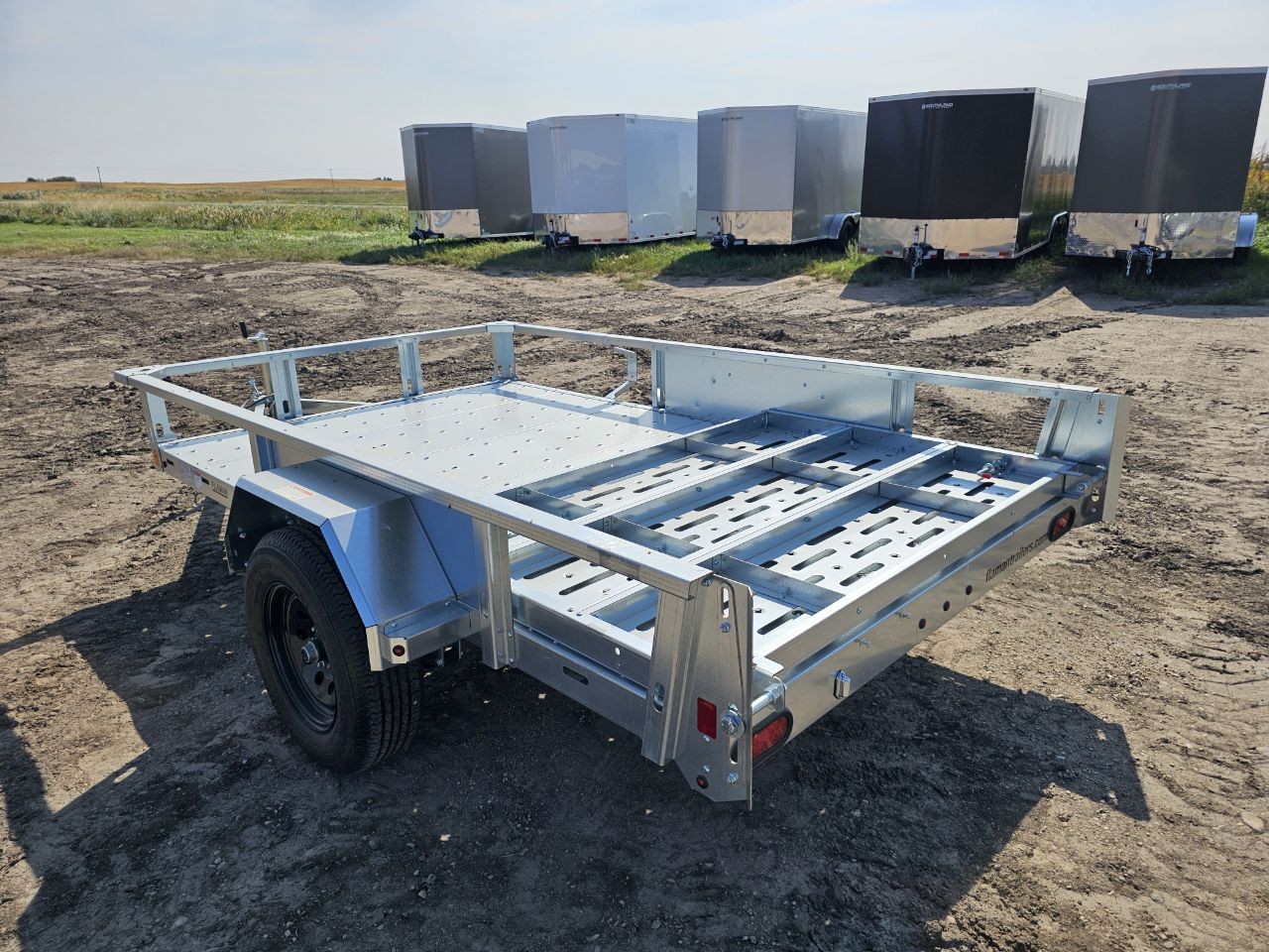 2024 Norbert UTB 6' x 10' Galvanized Steel Utility Trailer
