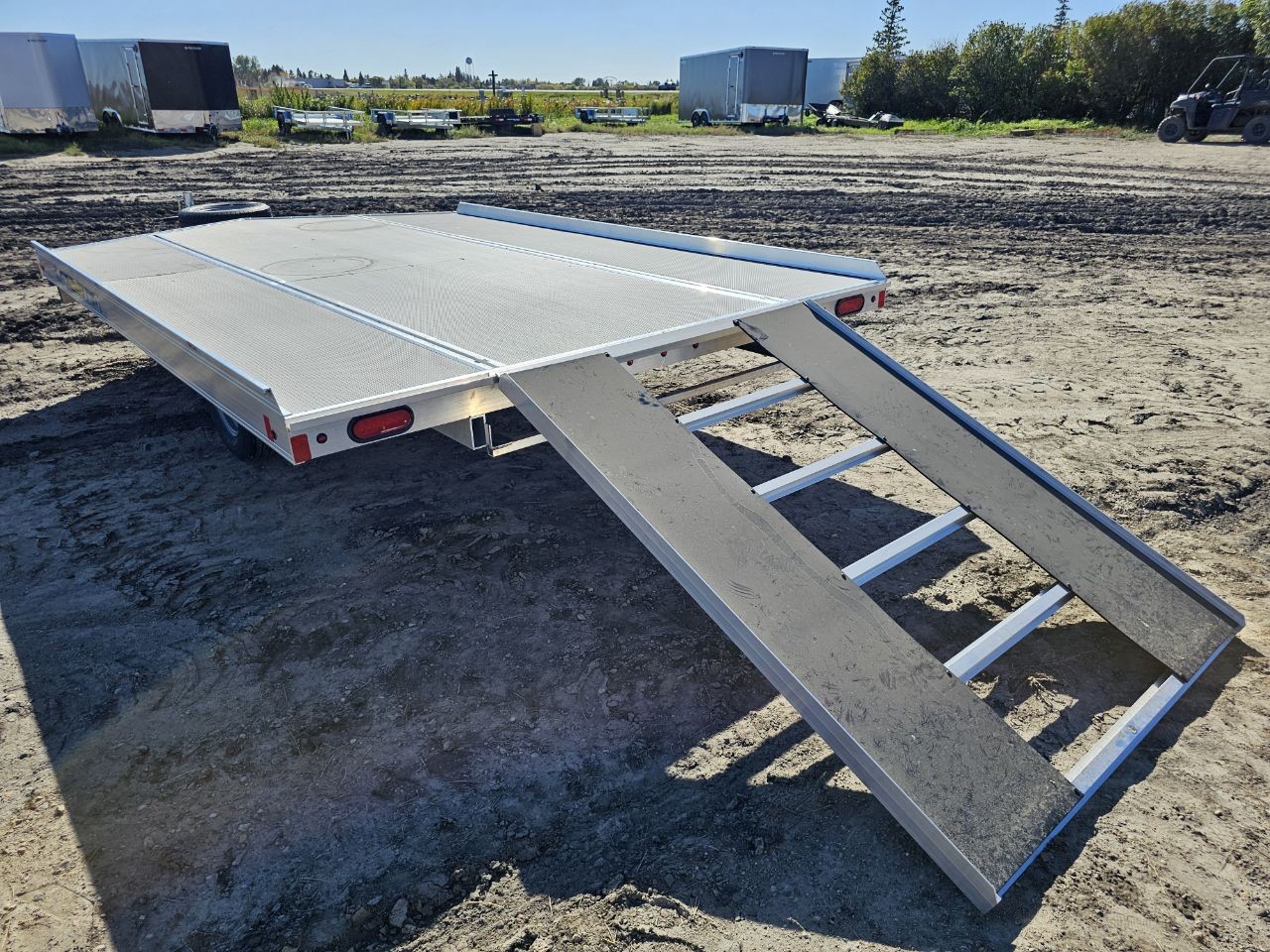 2025 Aluma 8612D 8'6" x 12' Toy Hauler Trailer Inventory