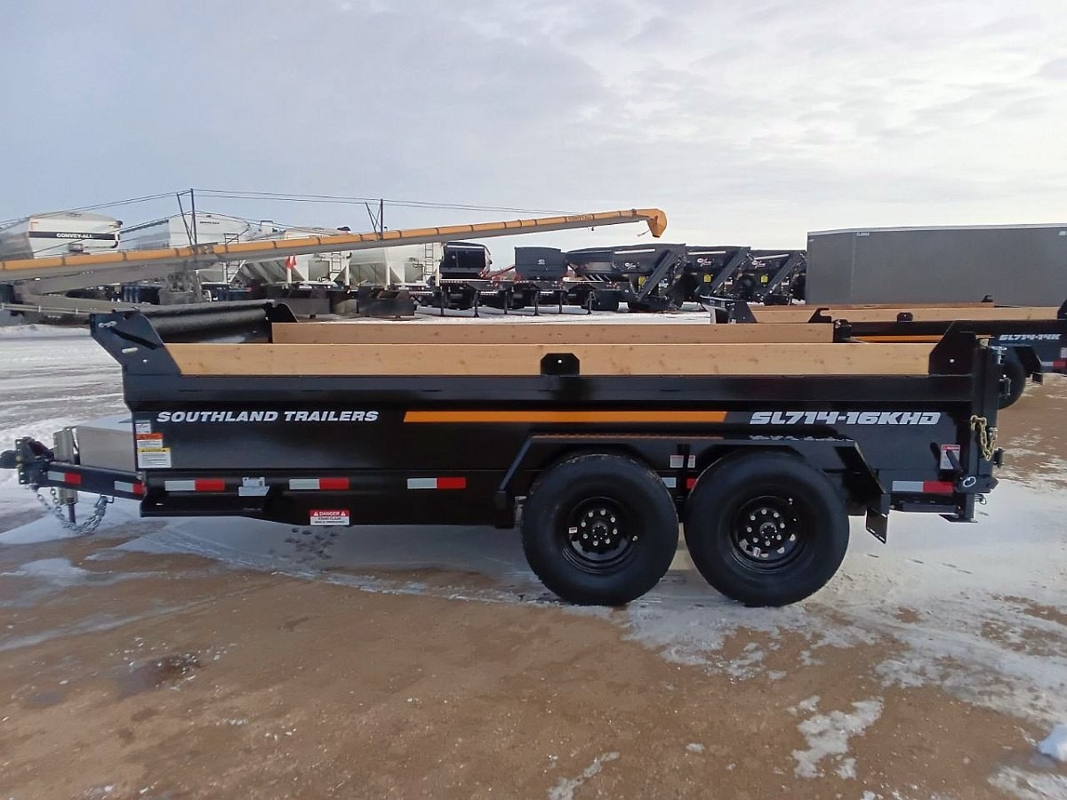 2025 Southland 7'x14' 16KHD Dump Trailer