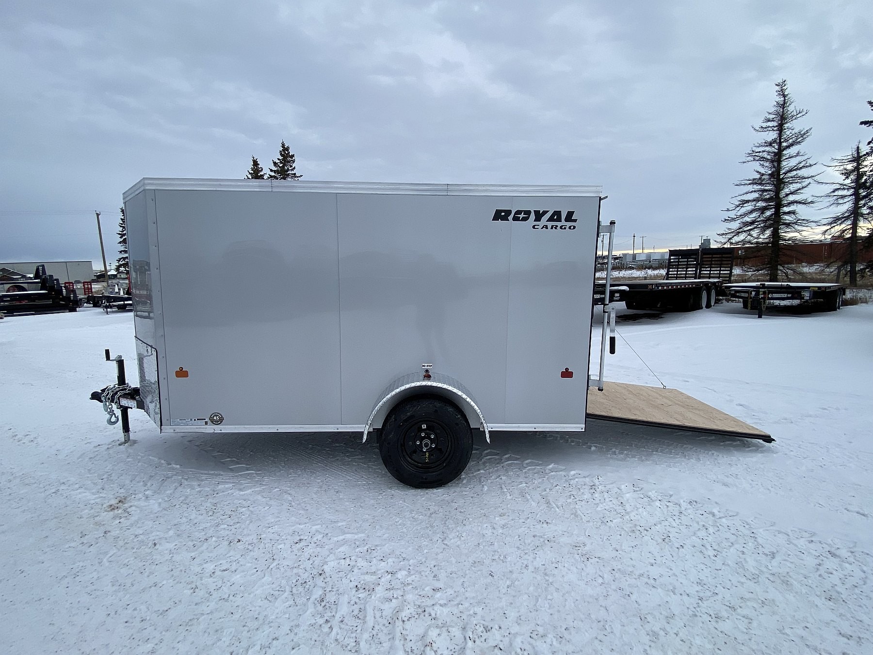 Royal Trailers 2026 Royal 5'x12' Enclosed Cargo w/ Ramp Door - 5' Wide - Steel Frame ...