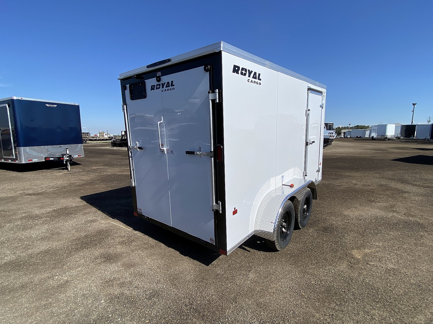 Royal Trailers 2026 Royal 6'x14' Enclosed Cargo w/ Ramp Door - 6' Wide - Steel Frame ...
