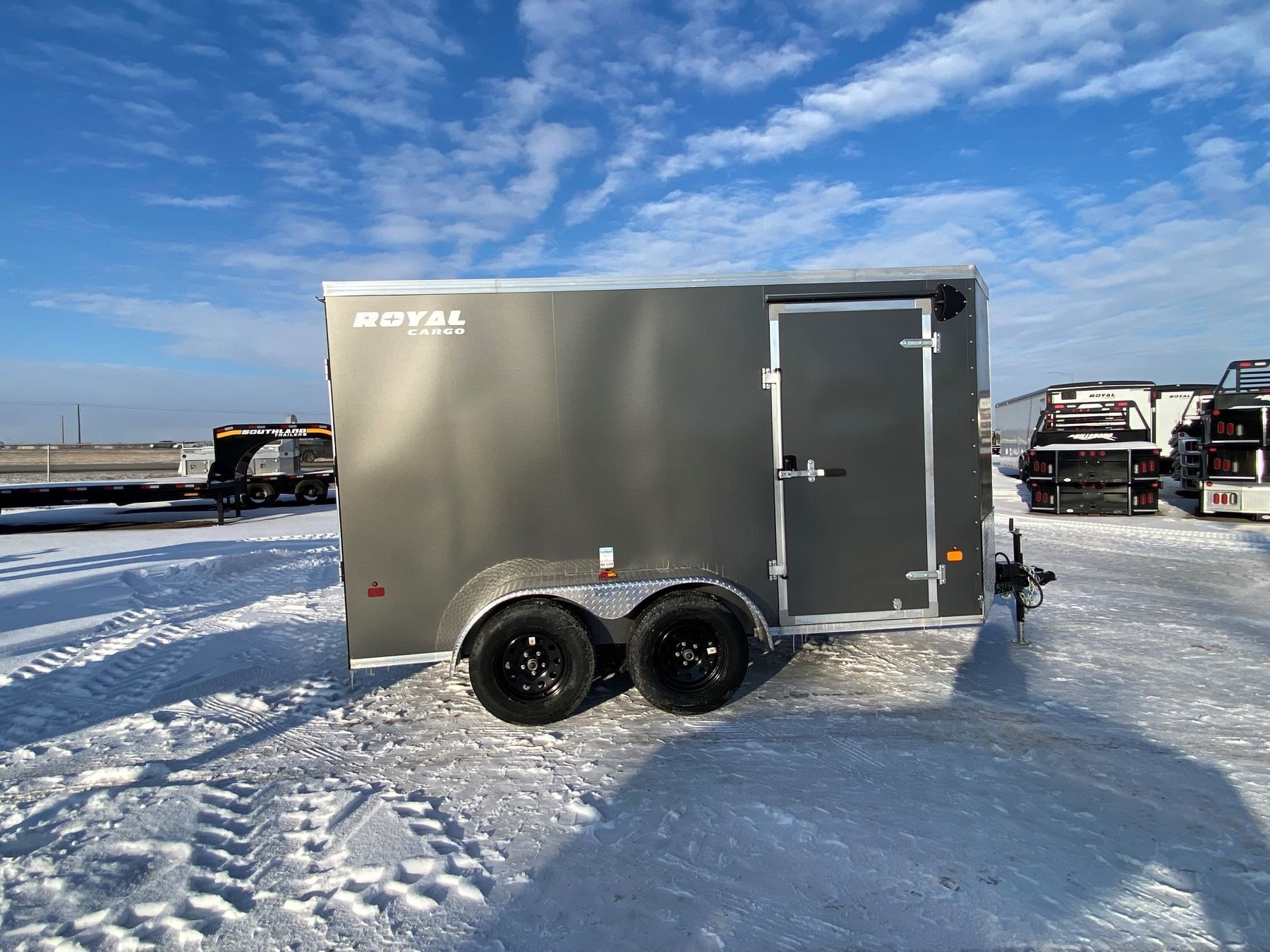 Royal Trailers 2026 Royal 6'x14' Enclosed Cargo w/ Ramp Door - 6' Wide - Steel Frame ...