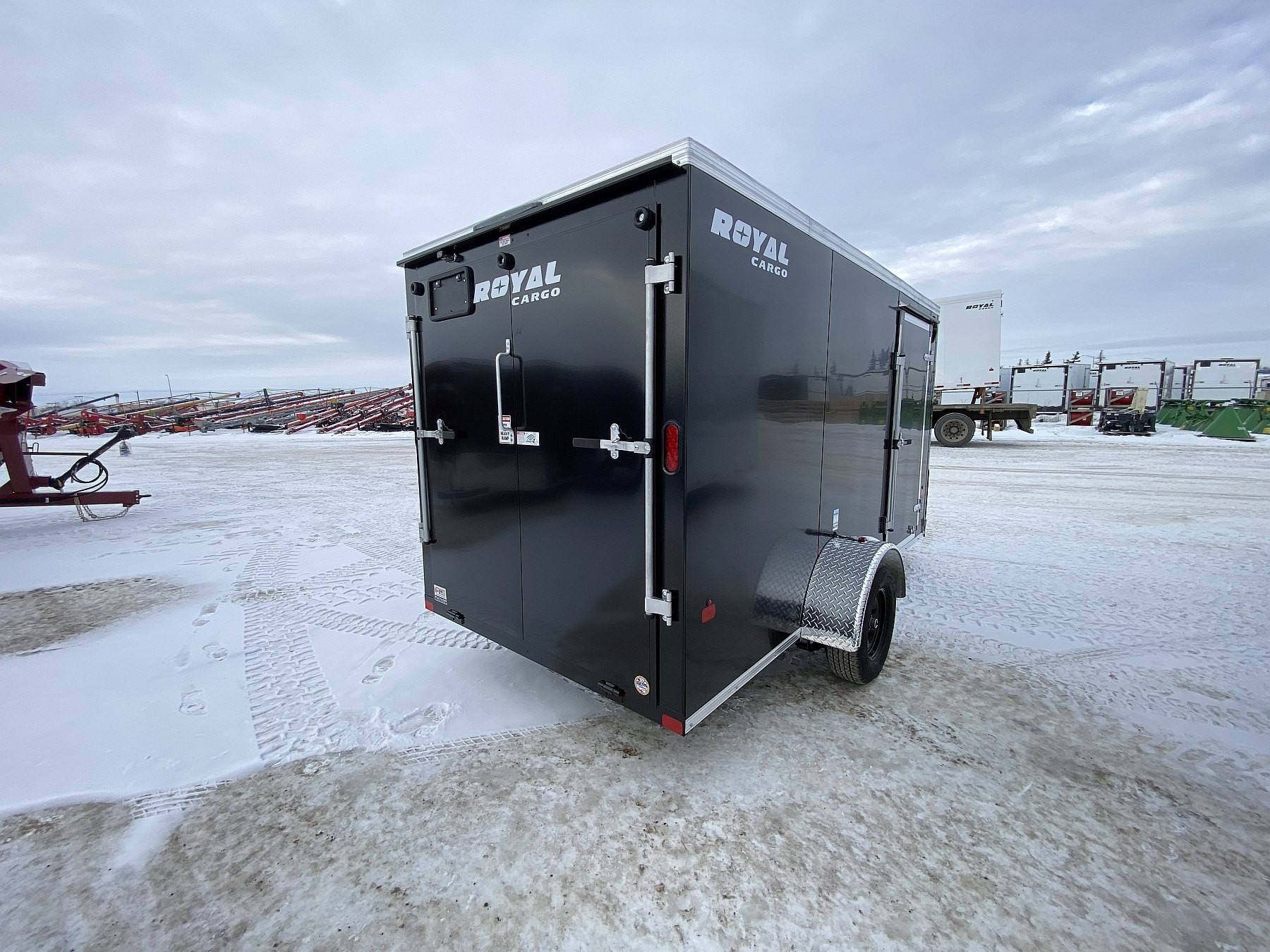 Royal Trailers 2026 Royal 6'x14' Enclosed Cargo w/ Ramp Door - 6' Wide - Steel Frame ...