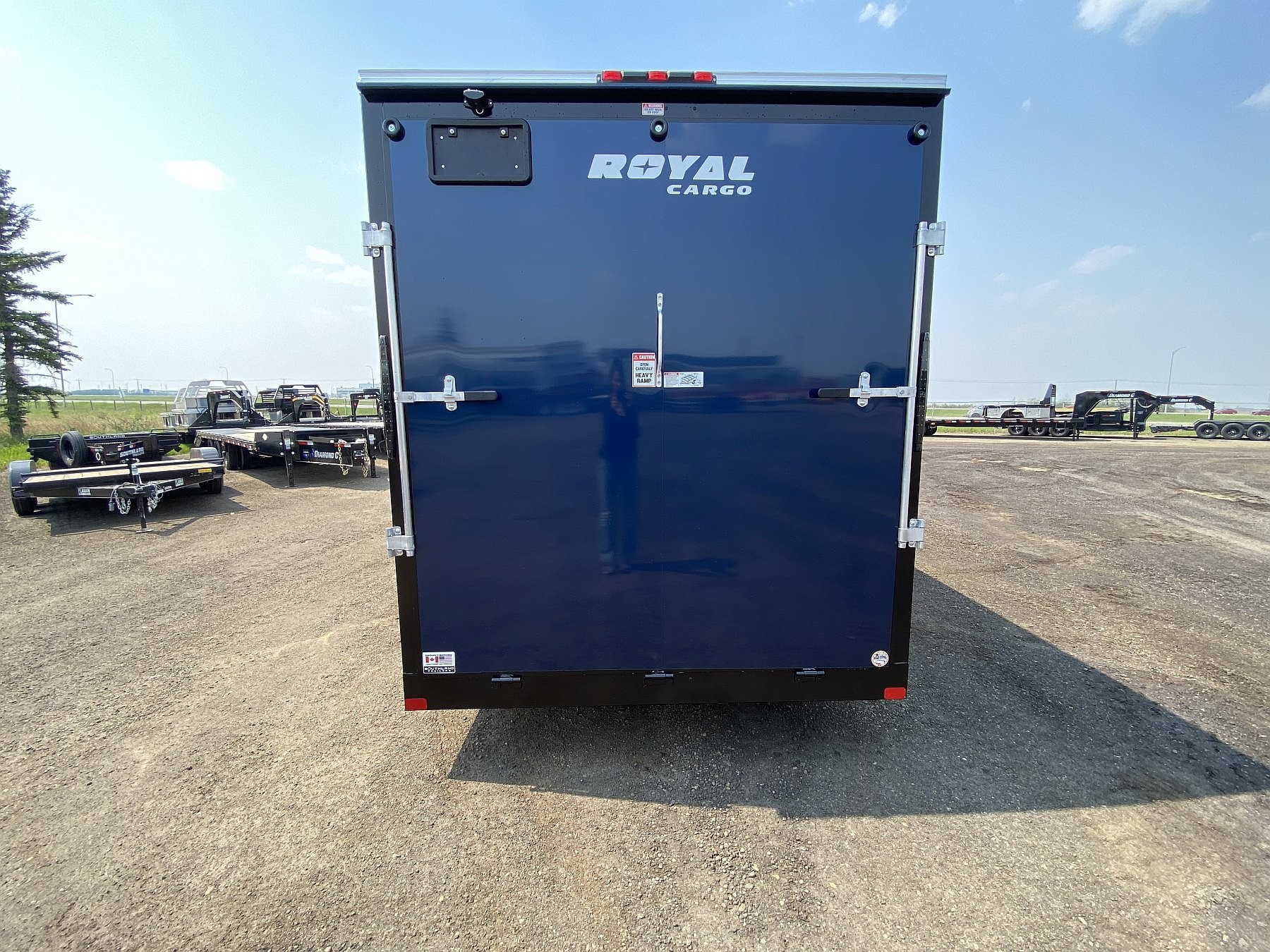 Royal Trailers 2026 Royal 7'x18' Custom Color Enclosed Cargo Trailer - Trailer Inventory