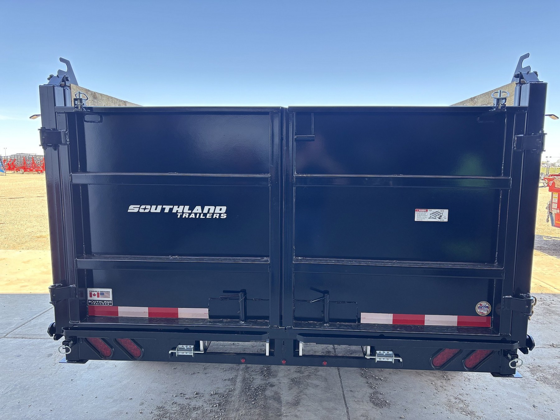 2026 Southland 16' Gooseneck Dump Trailer