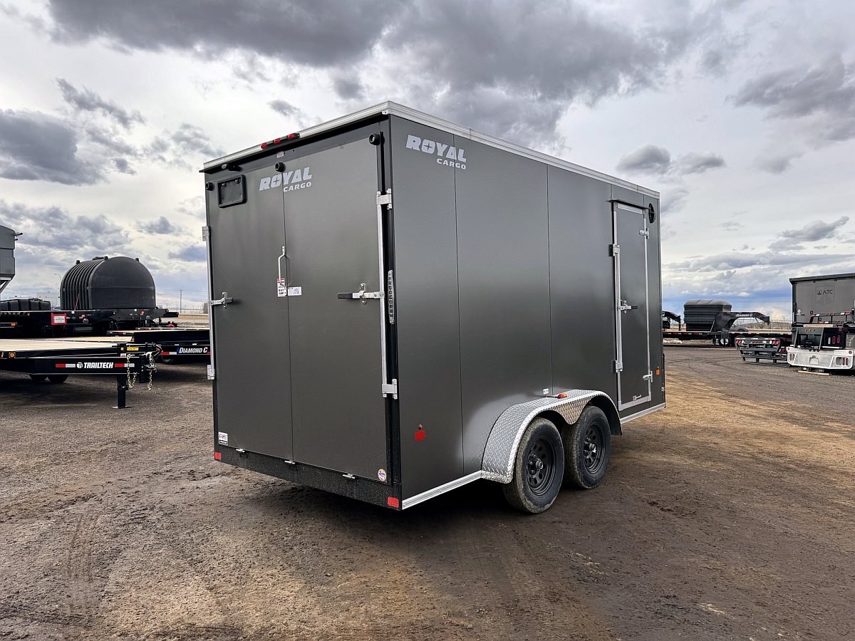 *Limited Time Rebate* 2025 Royal 7'x16' Enclosed Trailer Enclosed