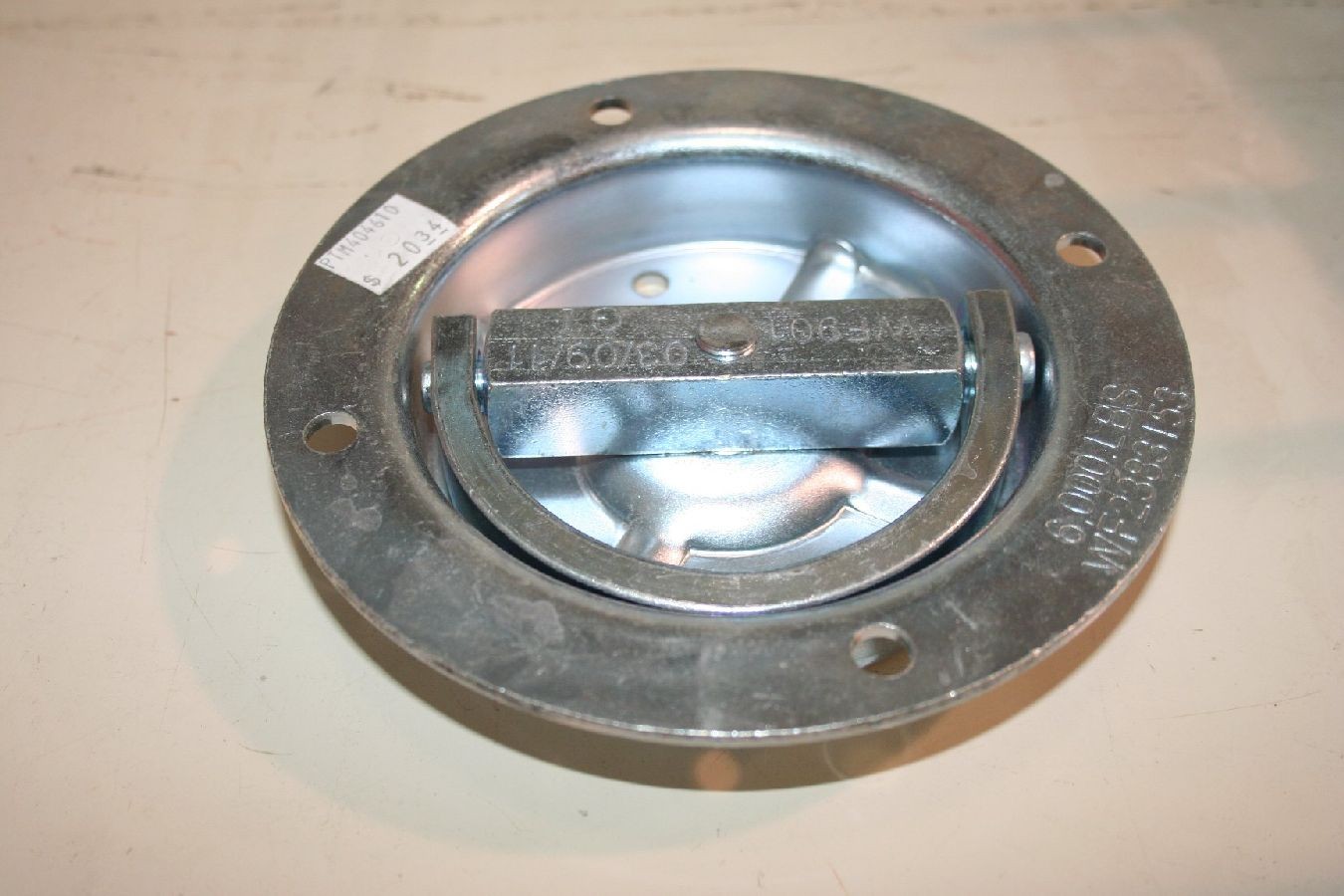 Stainless Steel Recessed Swivel D-Ring (M-901) - 6,000 lb. Cap | Mac's  Custom Tie-Downs