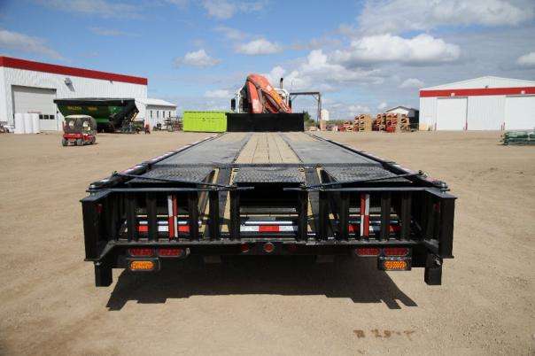 Ramps fold up for transport