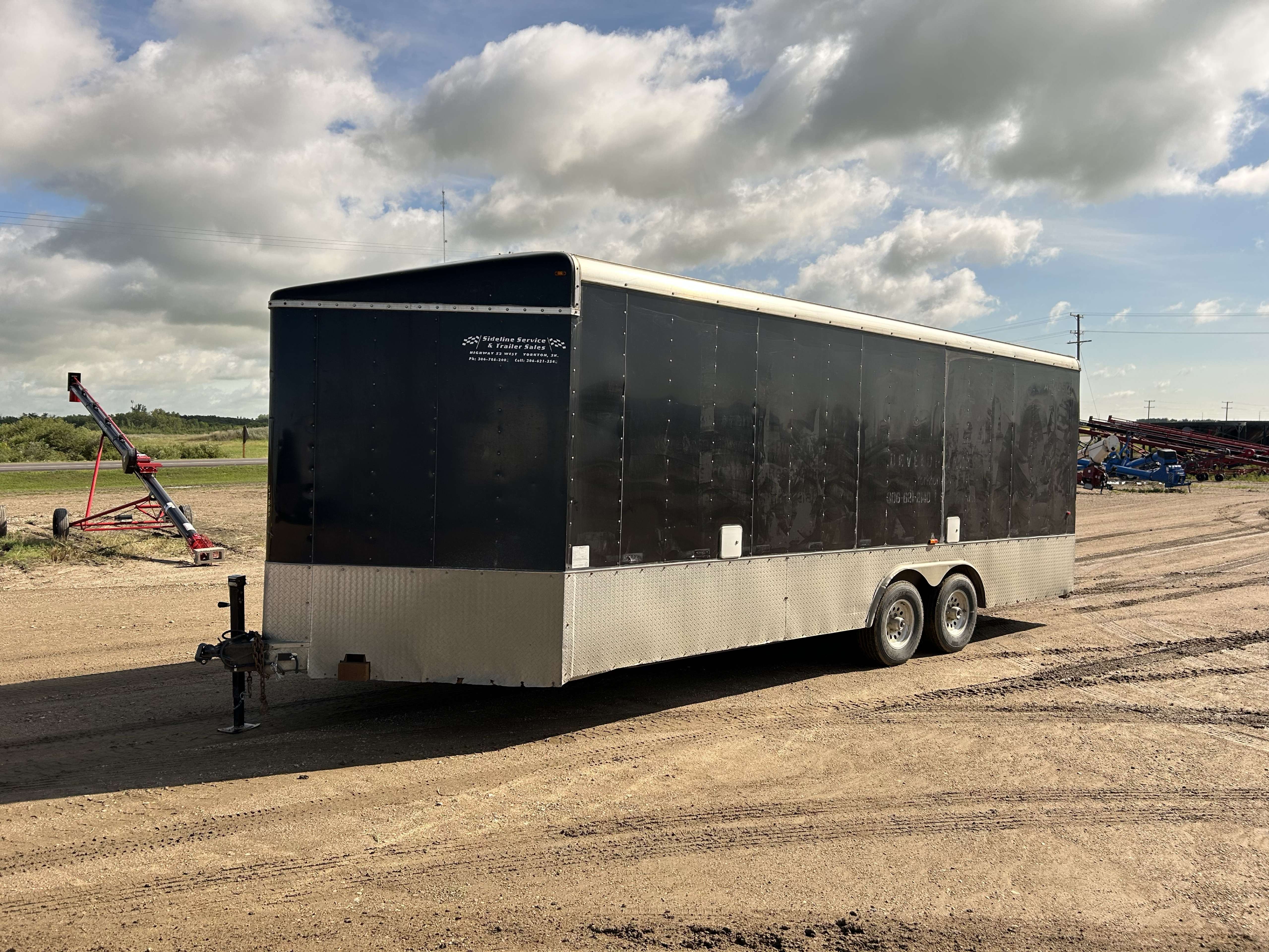 1998 Aggasiz 8' x 22' Cargo Trailer