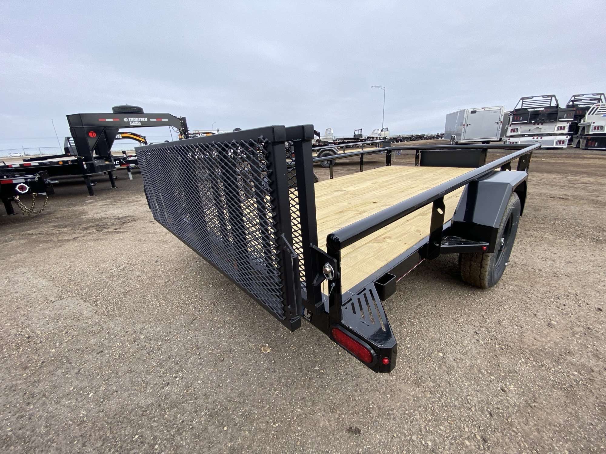 20025 Diamond C 12' Premium Utility Trailer