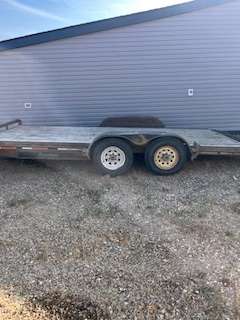 2003 Rainbow 235 16' Tilt Flat Deck Trailer