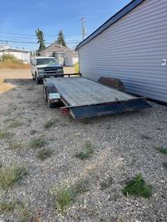 2003 Rainbow 235 16' Tilt Flat Deck Trailer