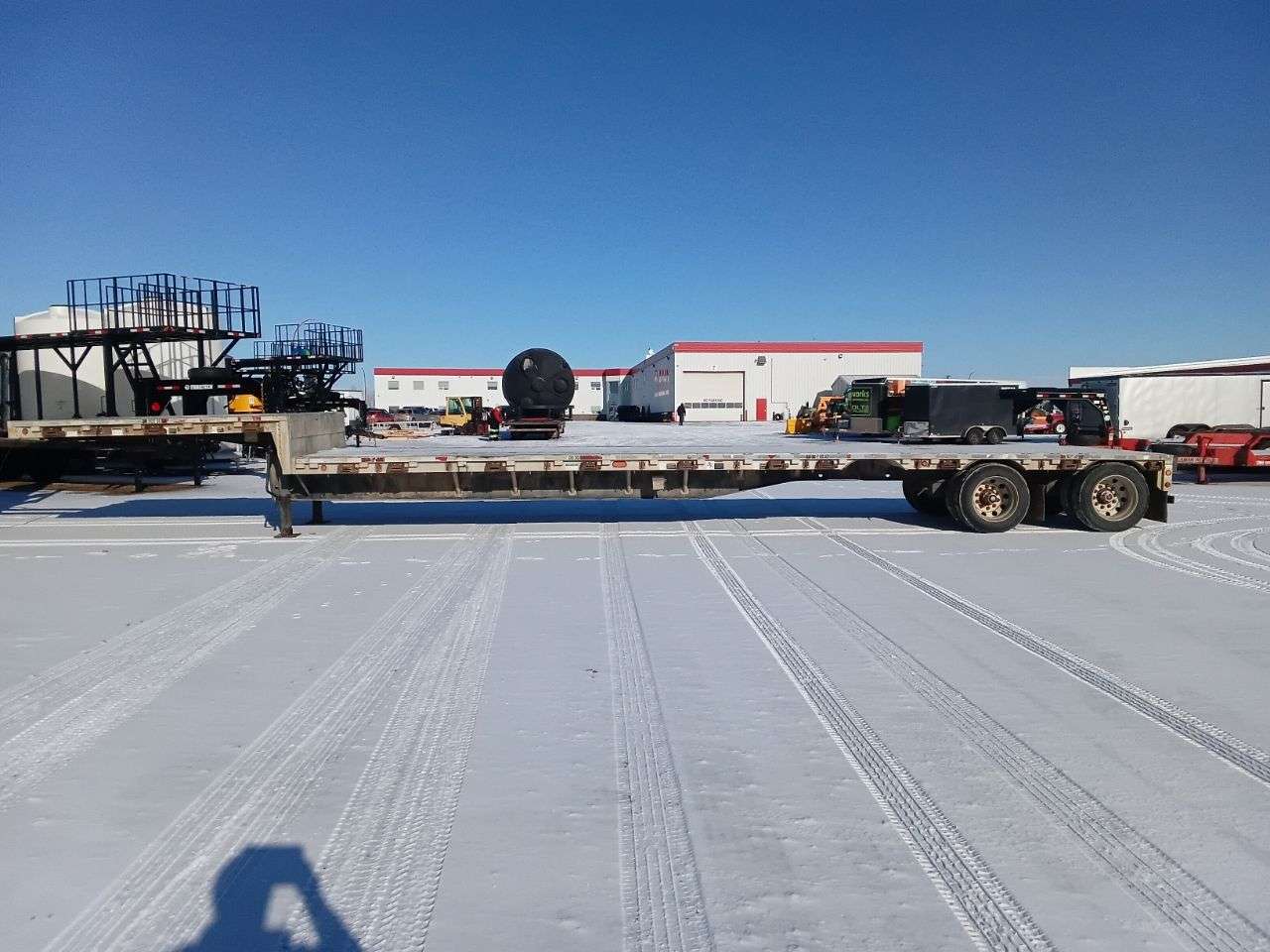 2007 Wilson 53' Aluminium Step Deck Trailer