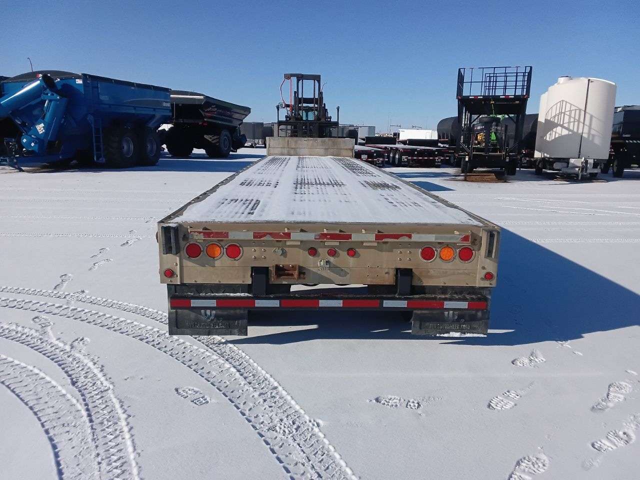 2007 Wilson 53' Aluminium Step Deck Trailer