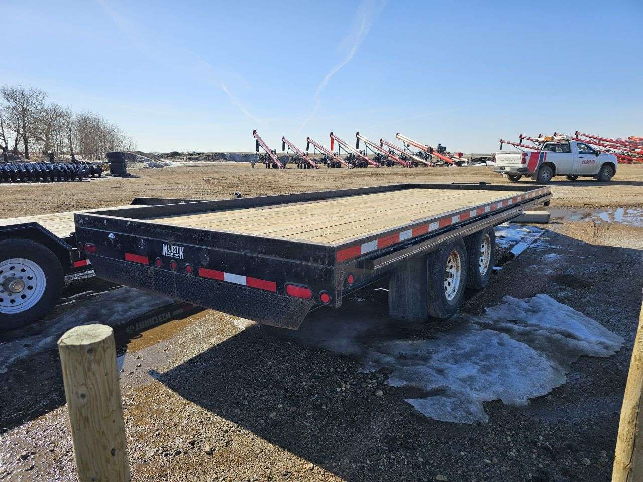 2008 Majestik 20' Flatdeck Trailer