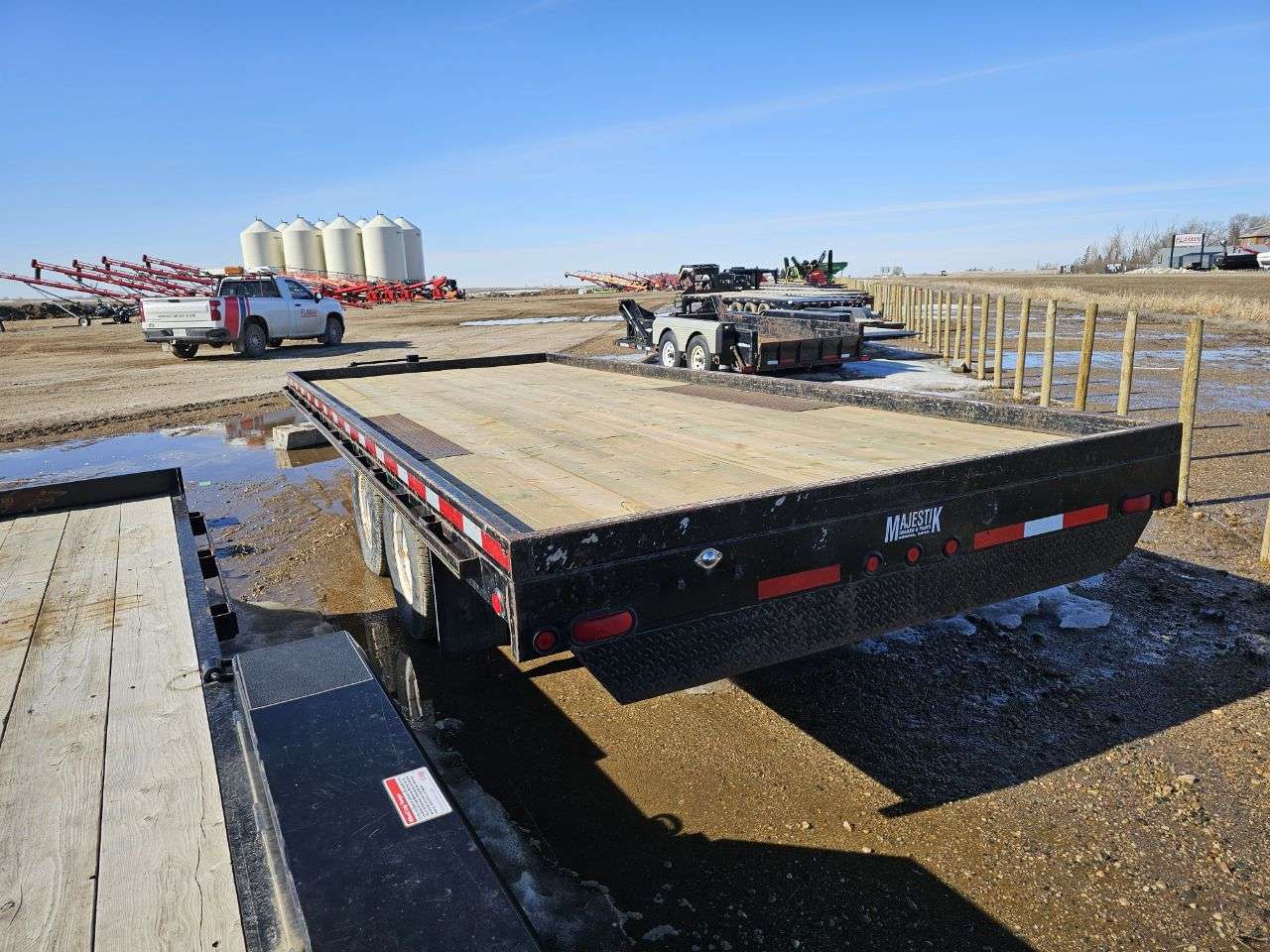 2008 Majestik 20' Flatdeck Trailer