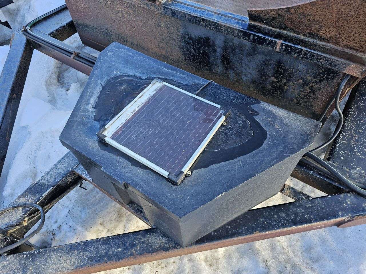 2011 Weber Lane 14' Air Tow Trailer