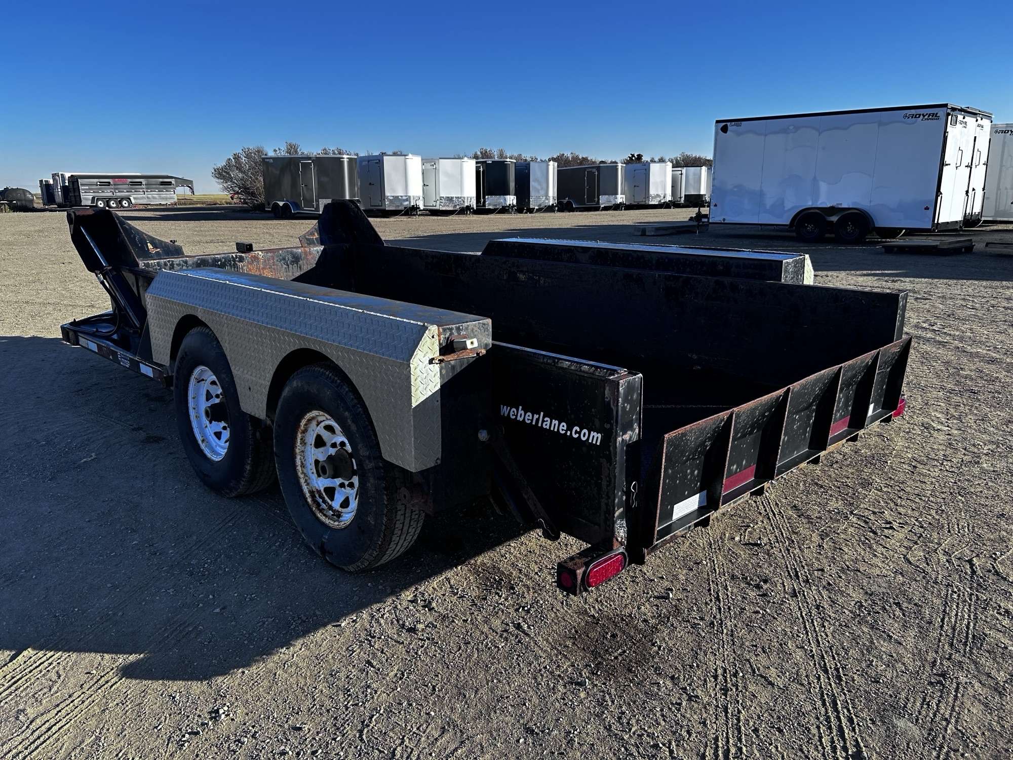 2011 Weber Lane 14' Air Tow Trailer
