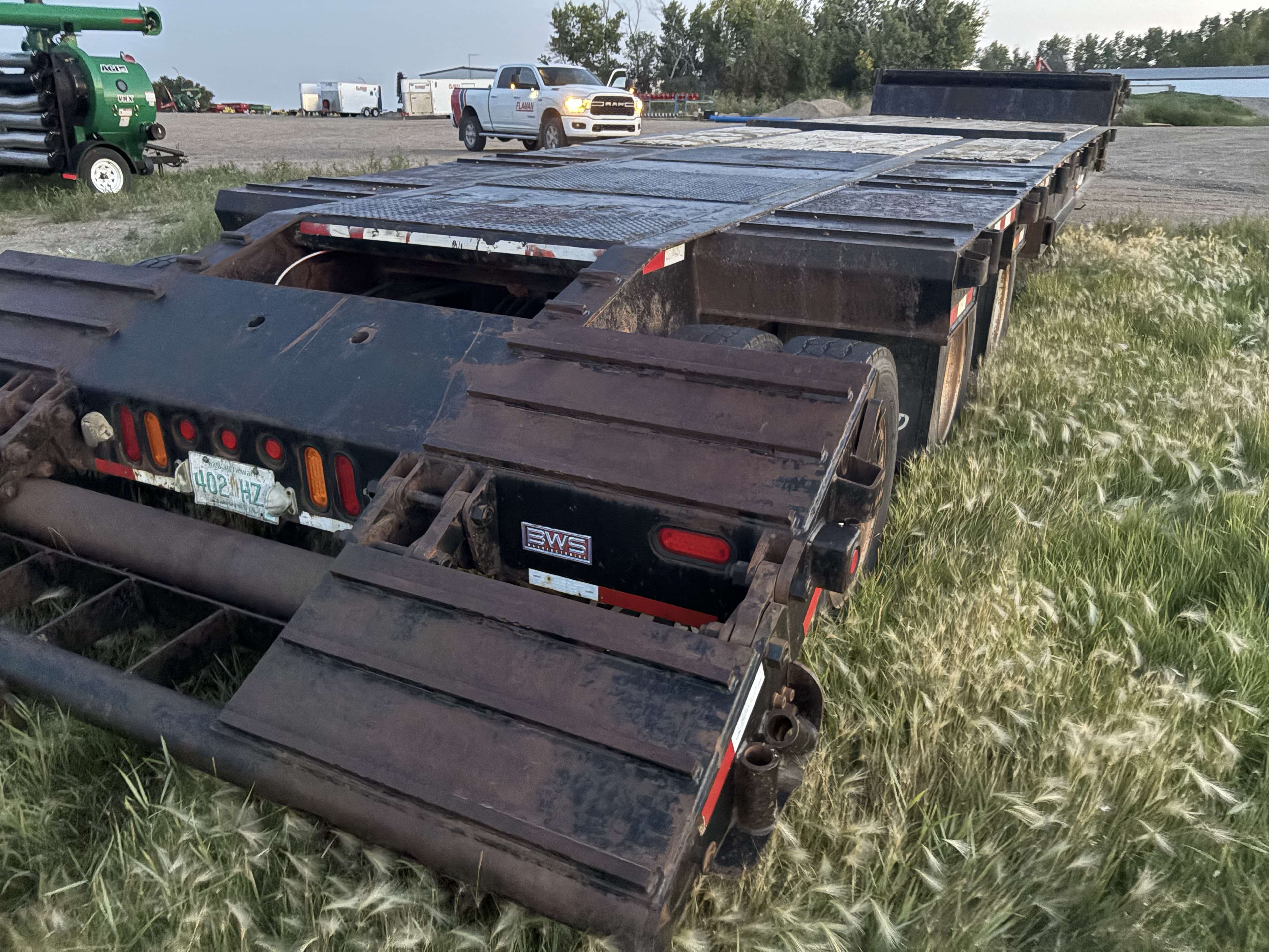 2012 BWS 53' Scissorneck Trailer