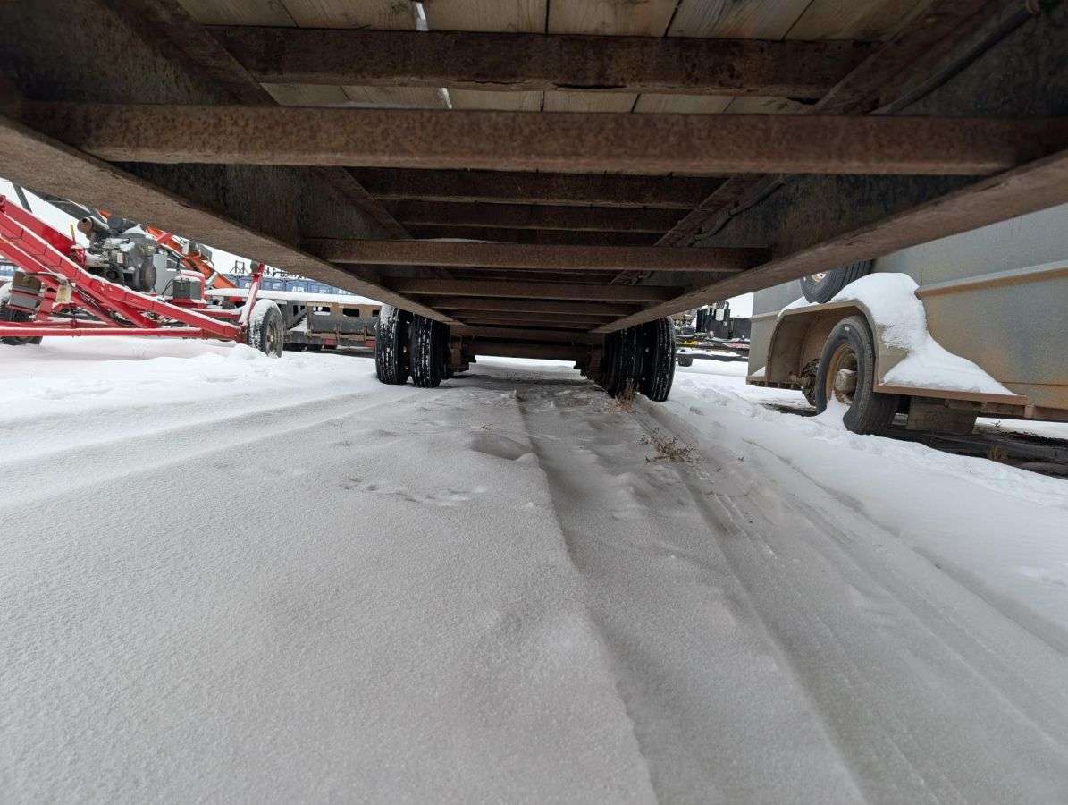 2012 Trailtech TD215GN 28' Gooseneck Flat Deck Trailer