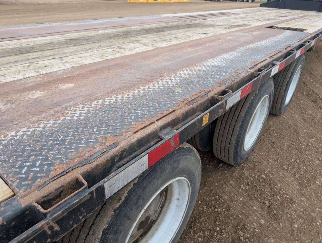 2014 Precision FG36BP-T10SP Flat Deck Trailer