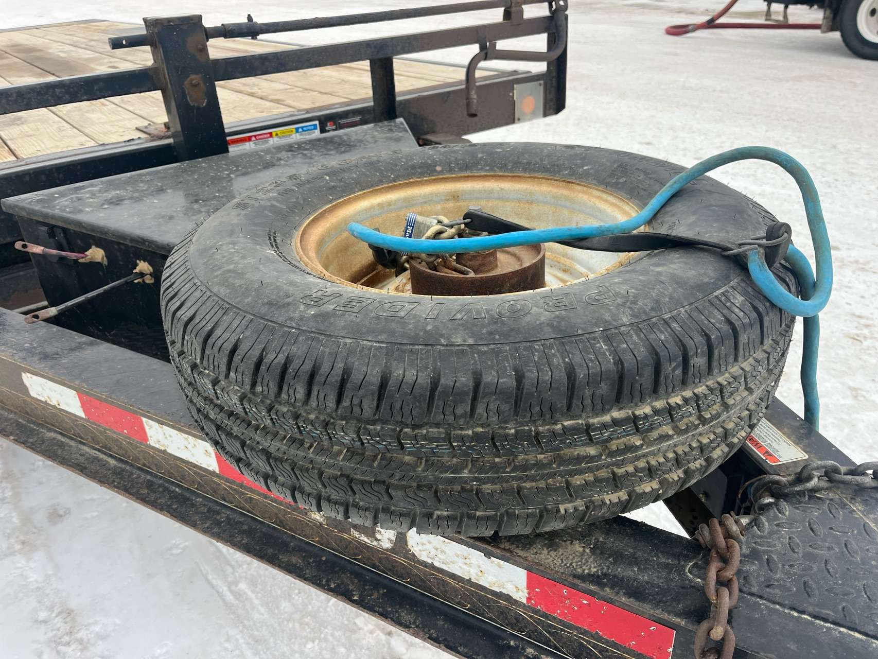 2015 PJ Trailers T8222 Flat Deck Trailer