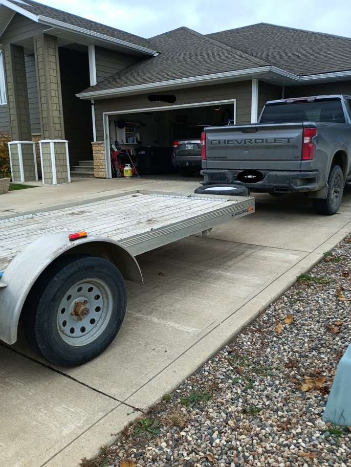 2016 Polaris 6' x 14' Utility Trailer