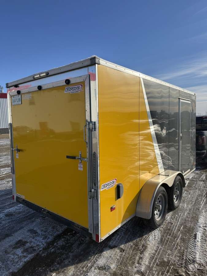 2018 Bravo 7' x 14" + V-Nose Cargo Trailer