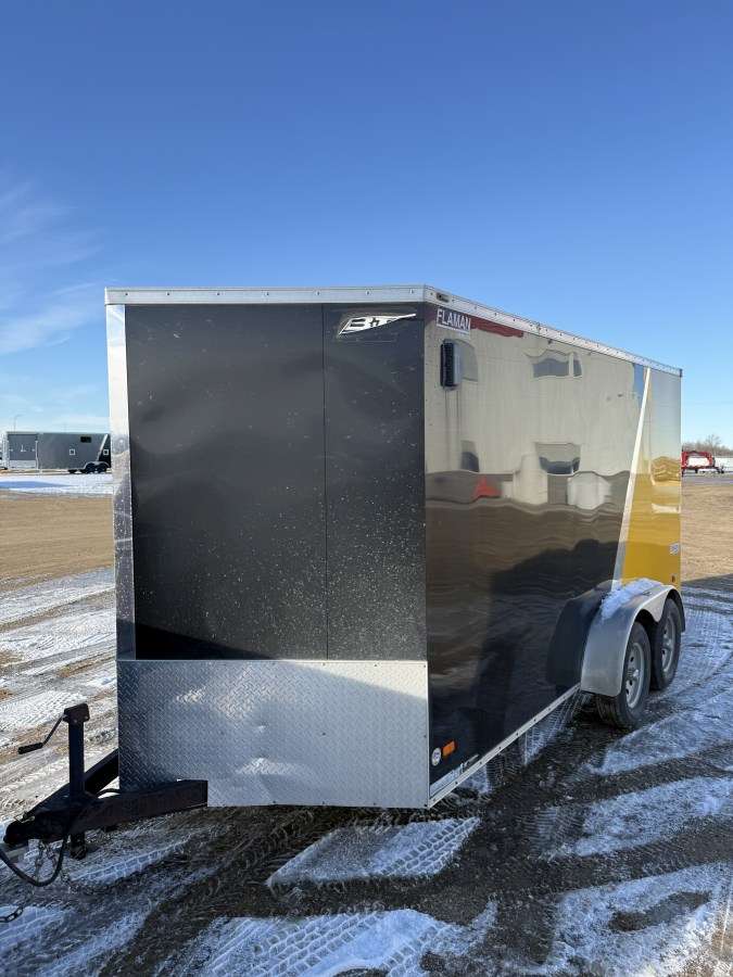 2018 Bravo 7' x 14" + V-Nose Cargo Trailer