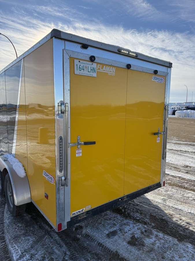 2018 Bravo 7' x 14" + V-Nose Cargo Trailer