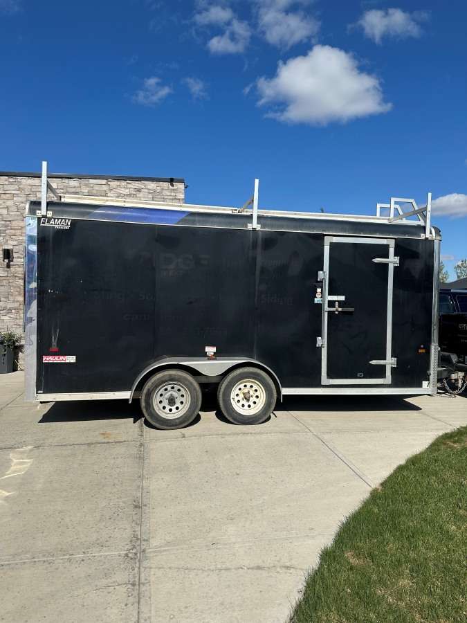 2018 Forest River 7' x 16' Haulin' Contractor Trailer