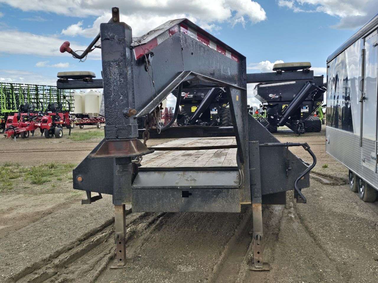 2019 Bix Tex 40 FT Flatdeck Beavertail Trailer