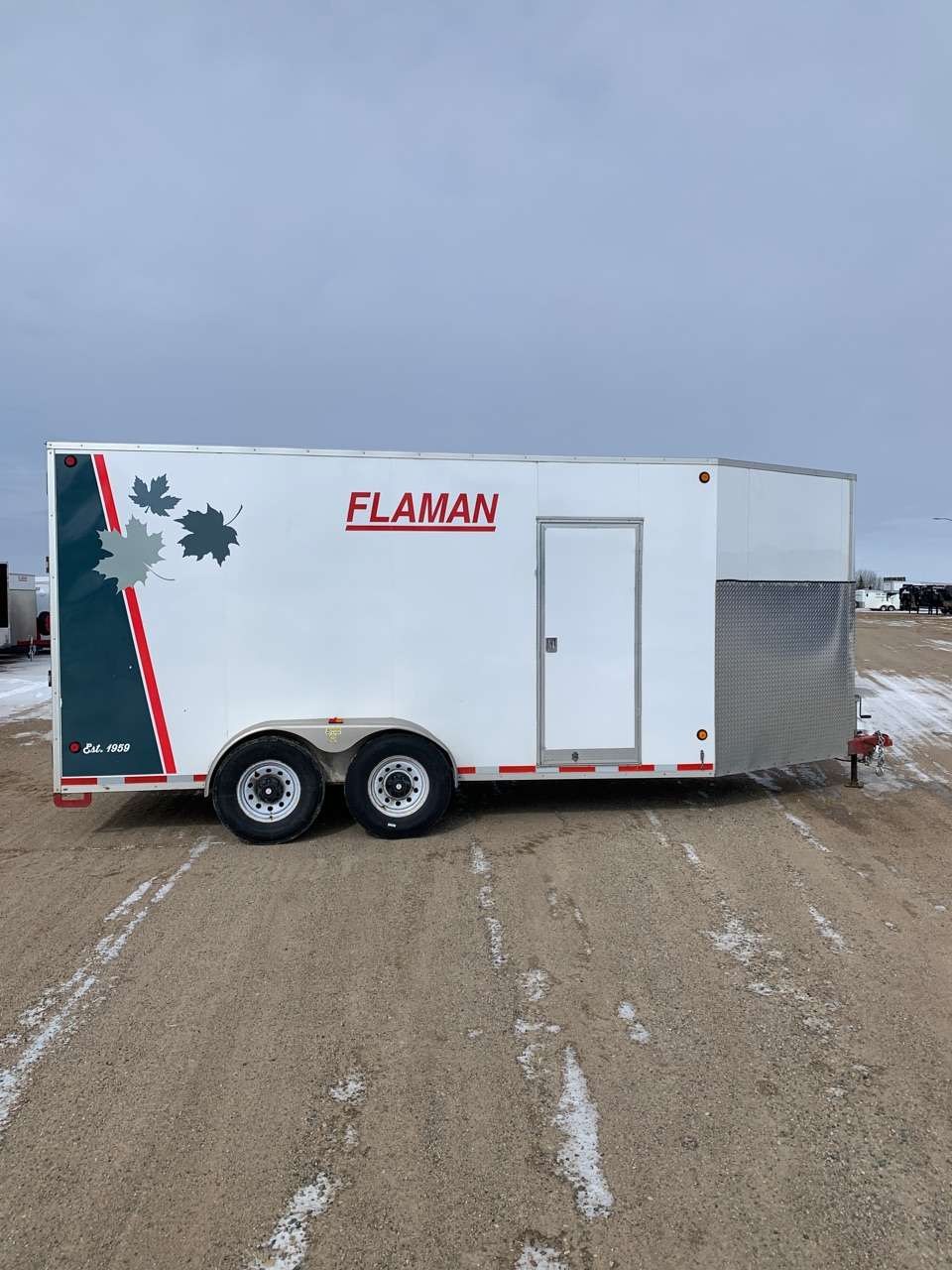 2021 CJay FX9 7' x 16' + V-Nose Cargo