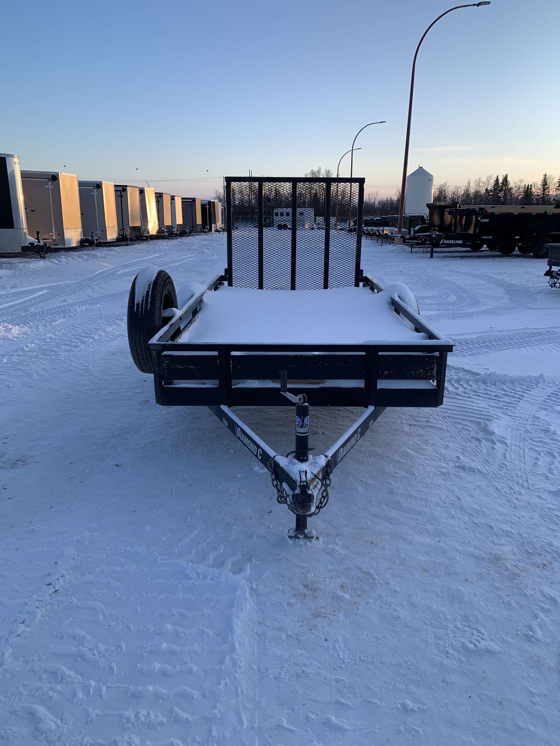 2021 Diamond C 10' Utility Trailer