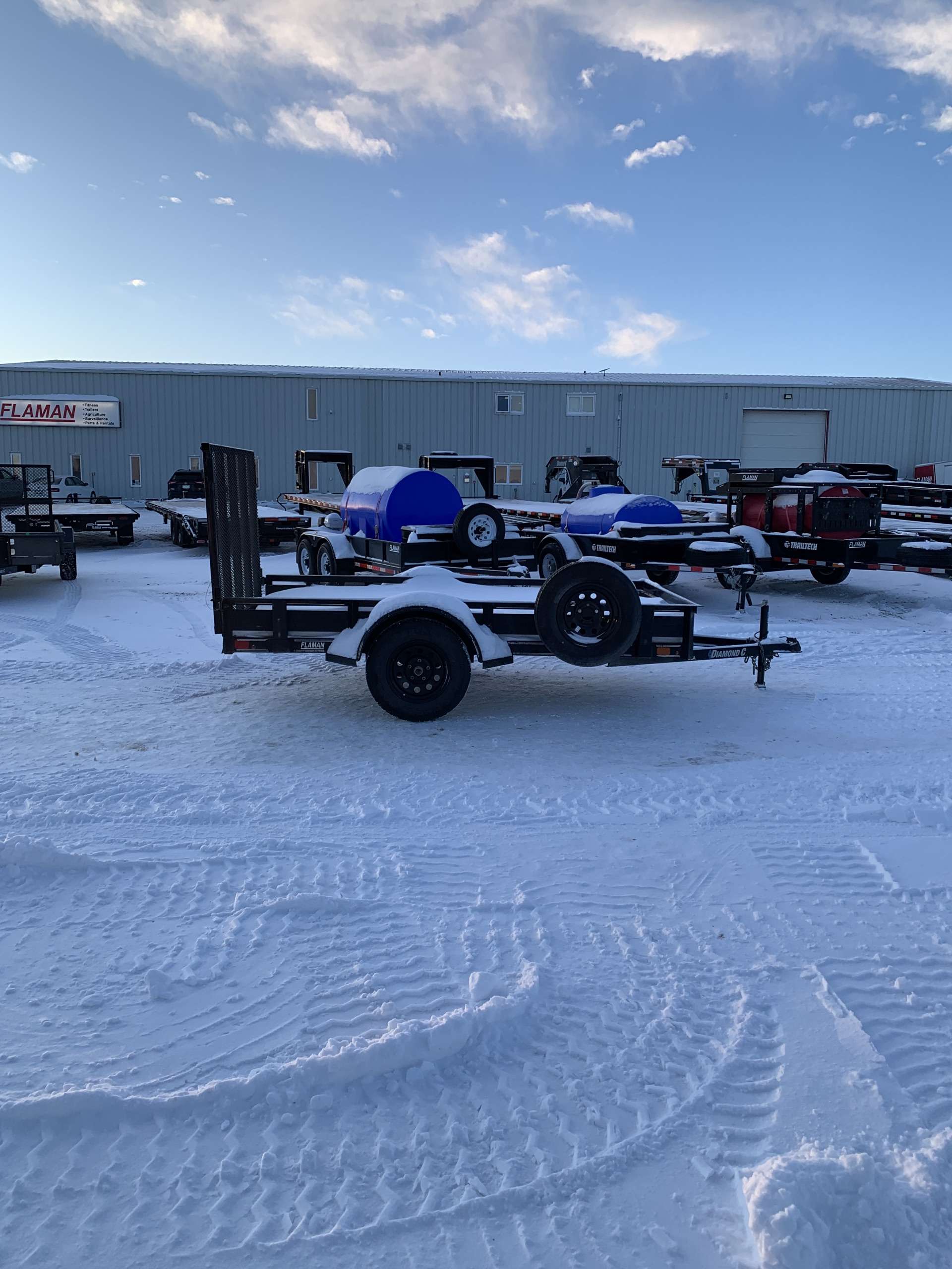 2021 Diamond C 10' Utility Trailer