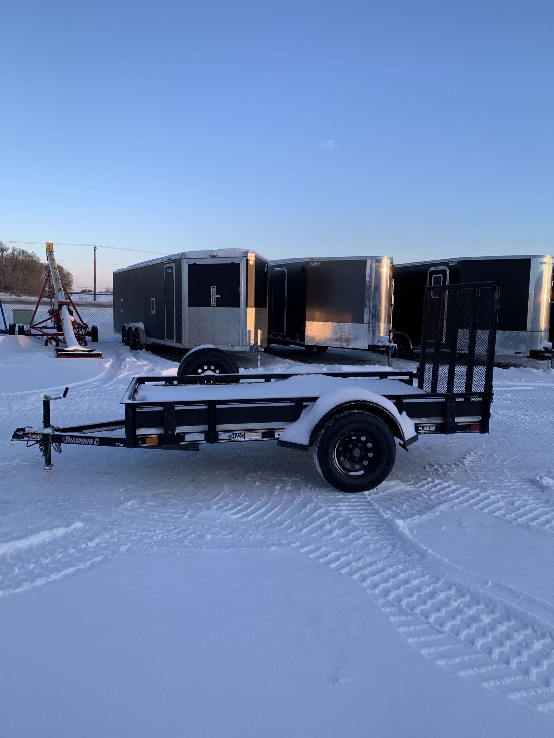 2021 Diamond C 10' Utility Trailer
