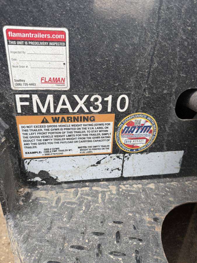 2021 Diamond C FMAX 310 32' Gooseneck Flat Deck Trailer