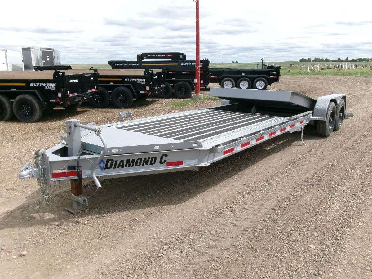 2021 Diamond C HDT 8' x 22' Tilt Trailer