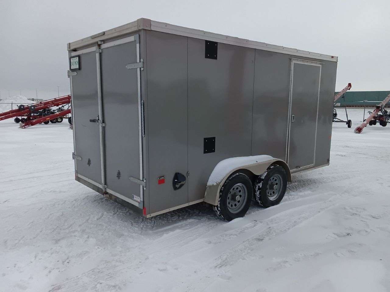2022 7x14 Enclosed American Hauler Trailer