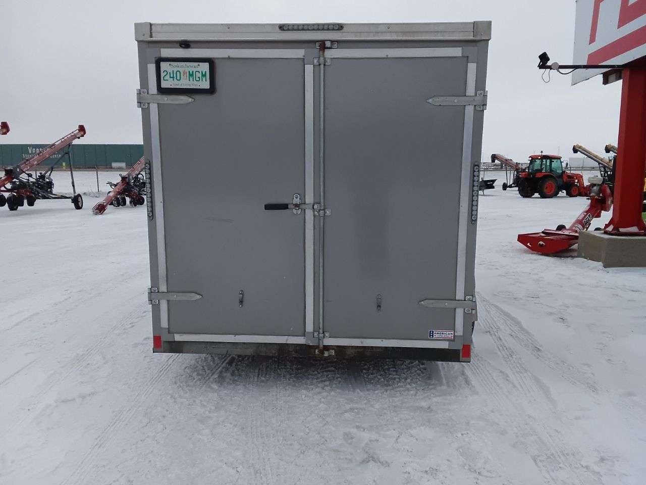 2022 7x14 Enclosed American Hauler Trailer