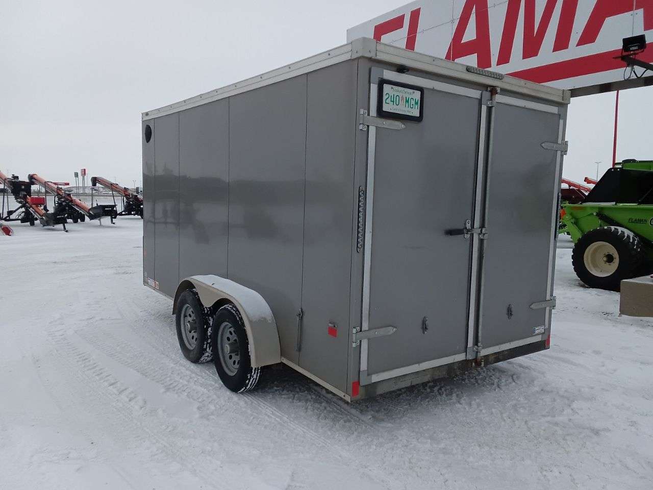 2022 7x14 Enclosed American Hauler Trailer