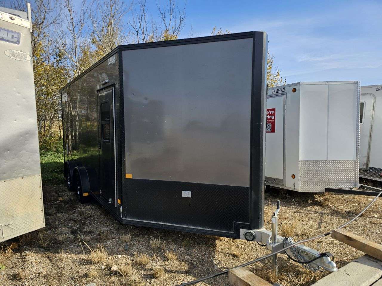 2022 Alcom Xpress 7.5' x 16' V-Nose Cargo Trailer
