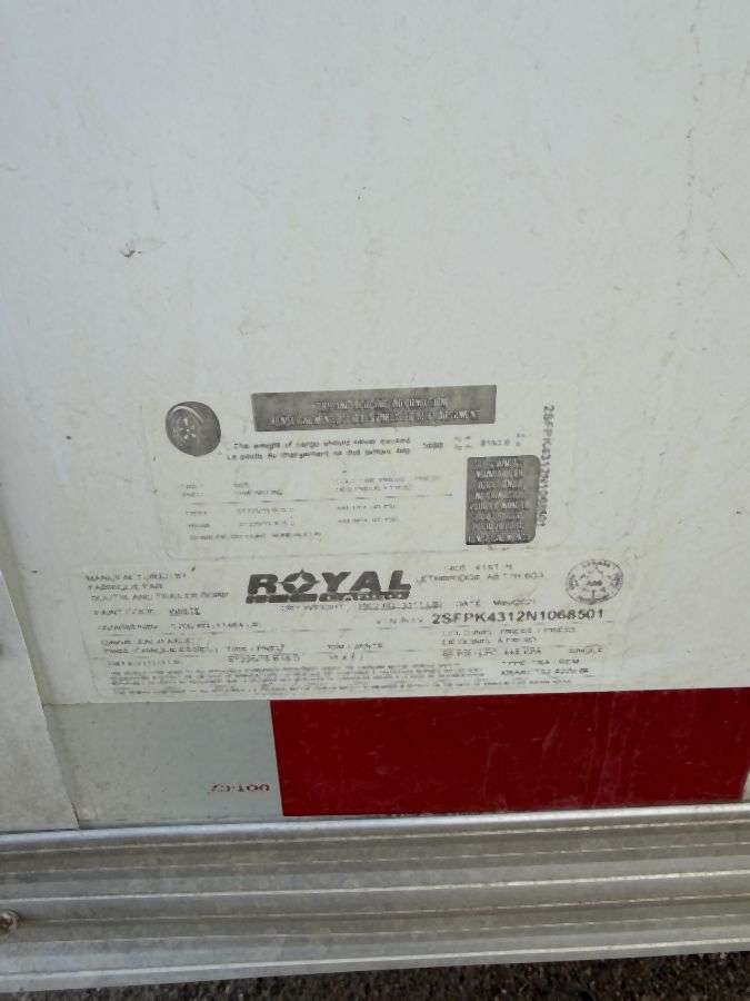 2022 Royal 8'6" x 20' + V-Nose Cargo Trailer