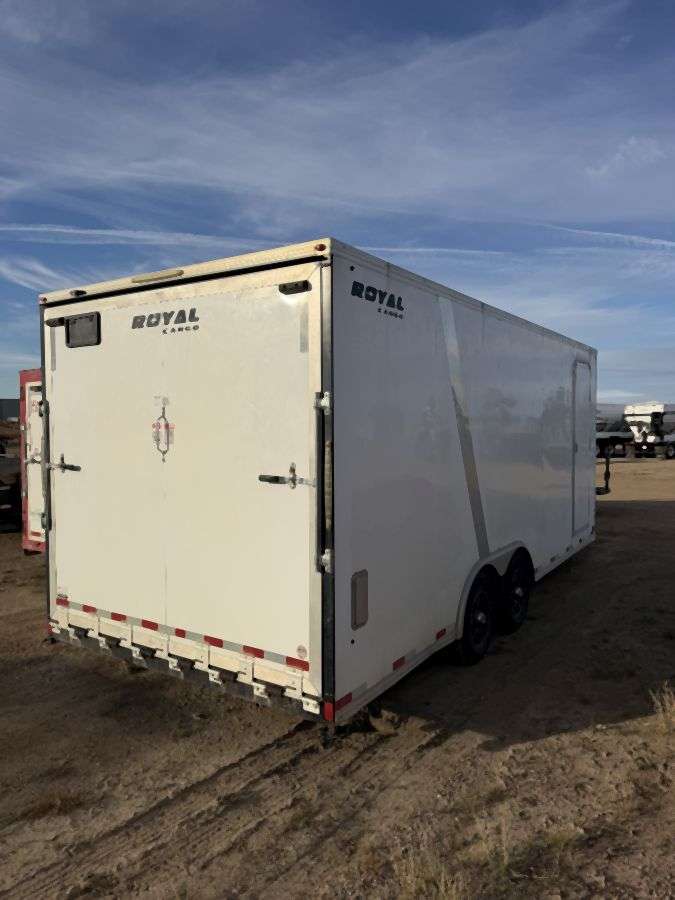 2022 Royal 8'6" x 20' + V-Nose Cargo Trailer