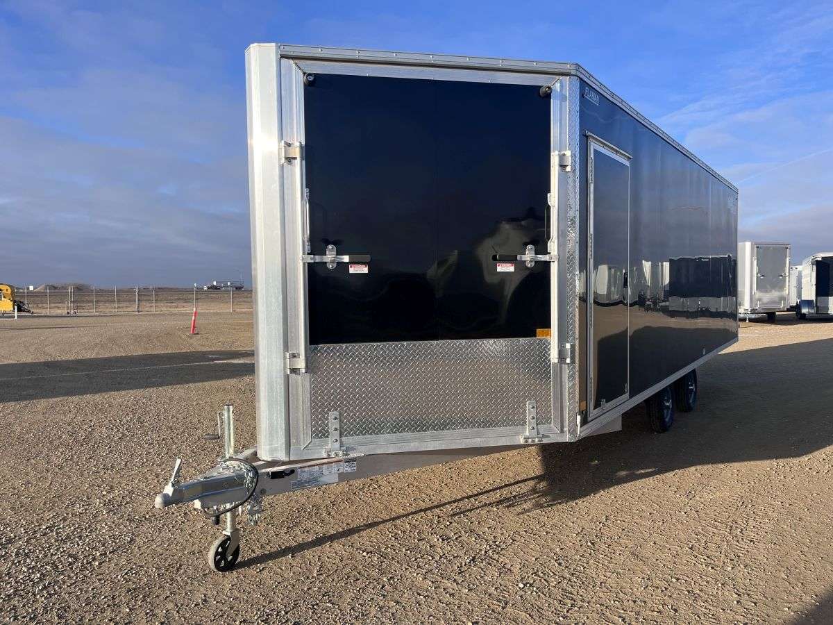 2023 Alcom HES 8'6" x 22' + V-Nose Toy Hauler