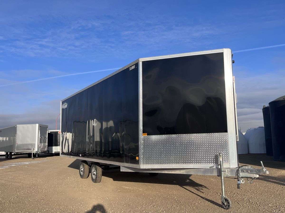 2023 Alcom HES 8'6" x 22' + V-Nose Toy Hauler