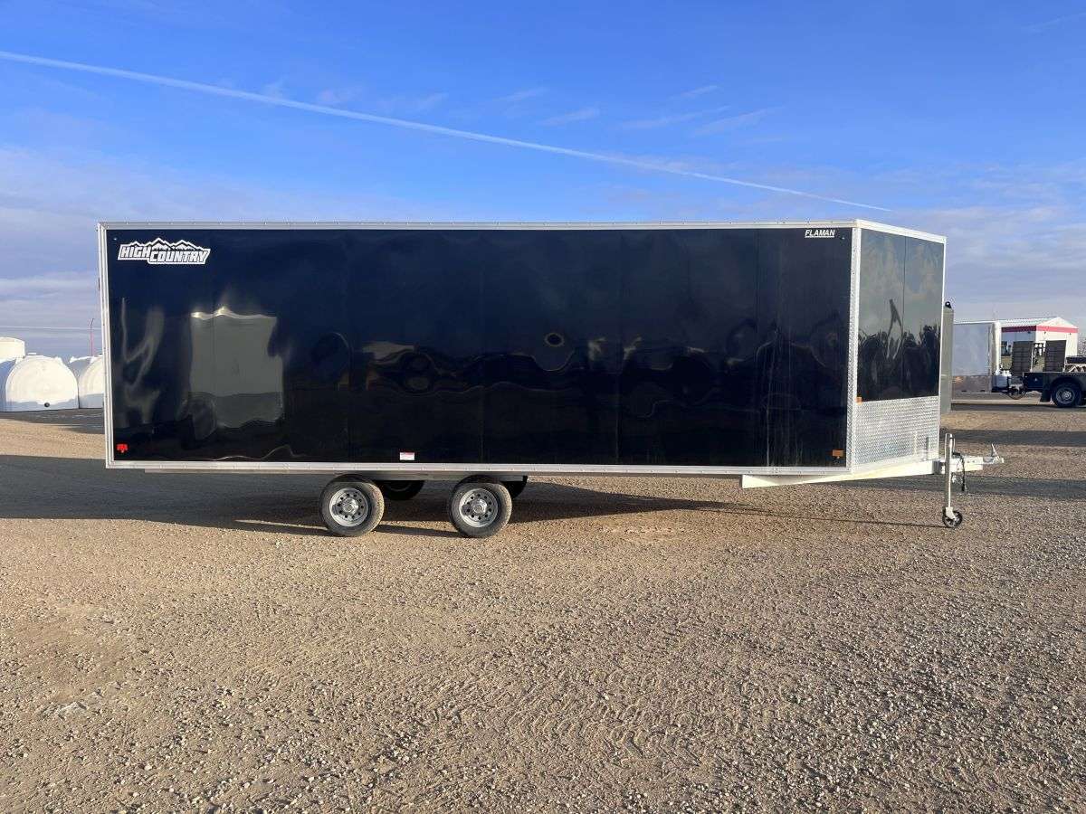 2023 Alcom HES 8'6" x 22' + V-Nose Toy Hauler